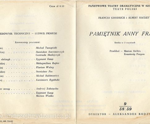 Pamiętnik Anny Frank (program)