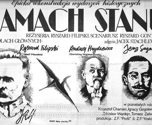Zamach stanu (1980) – plakat